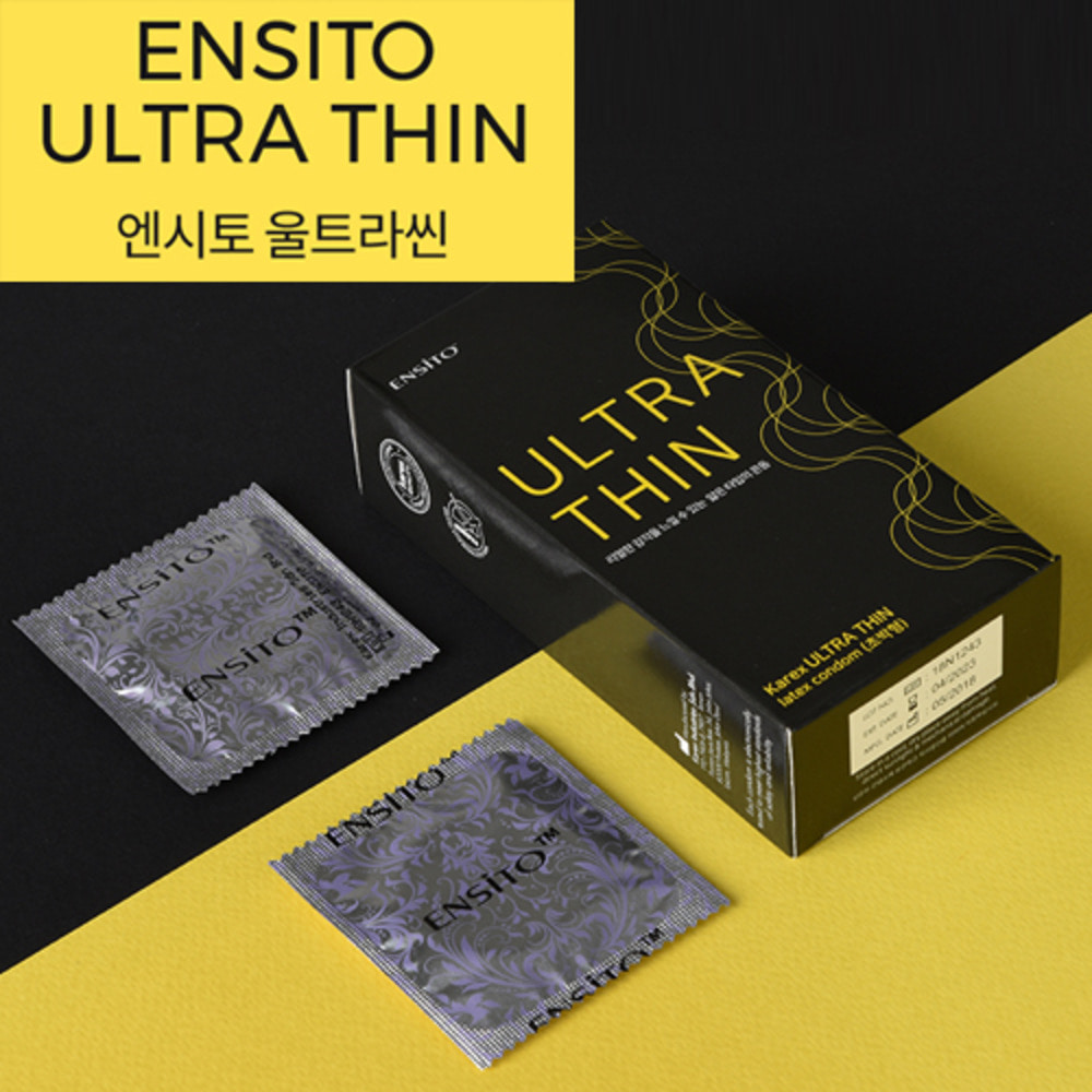 (ENSITO)엔시토/콘돔/Ultra Thin/울트라씬/10p/초박형