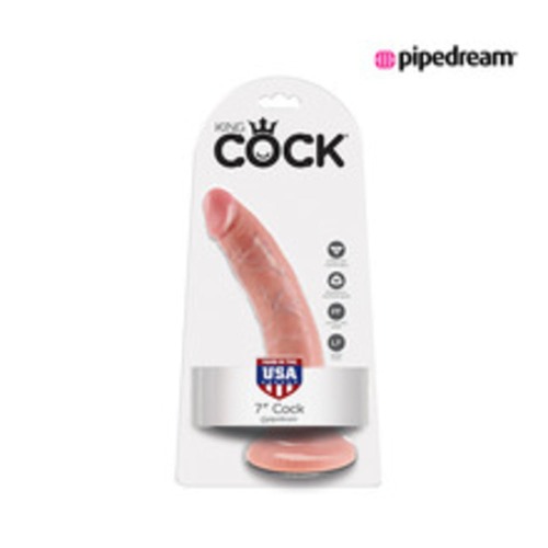 [PD550221] KING COCK 7&quot; COCK - FLESH &quot;ad