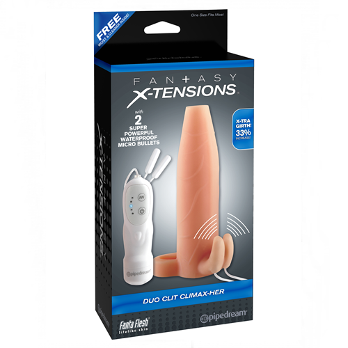 [USA]Fantasy X-tensions Duo Clit Climax-Her PD4122-21 Flesh