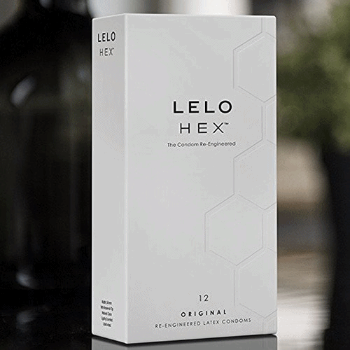 [LELO 명품콘돔]헥스 콘돔(LELO Hex Condoms)-12팩/콘돔사용 매니아를 위한 최고급 제품~&quot;