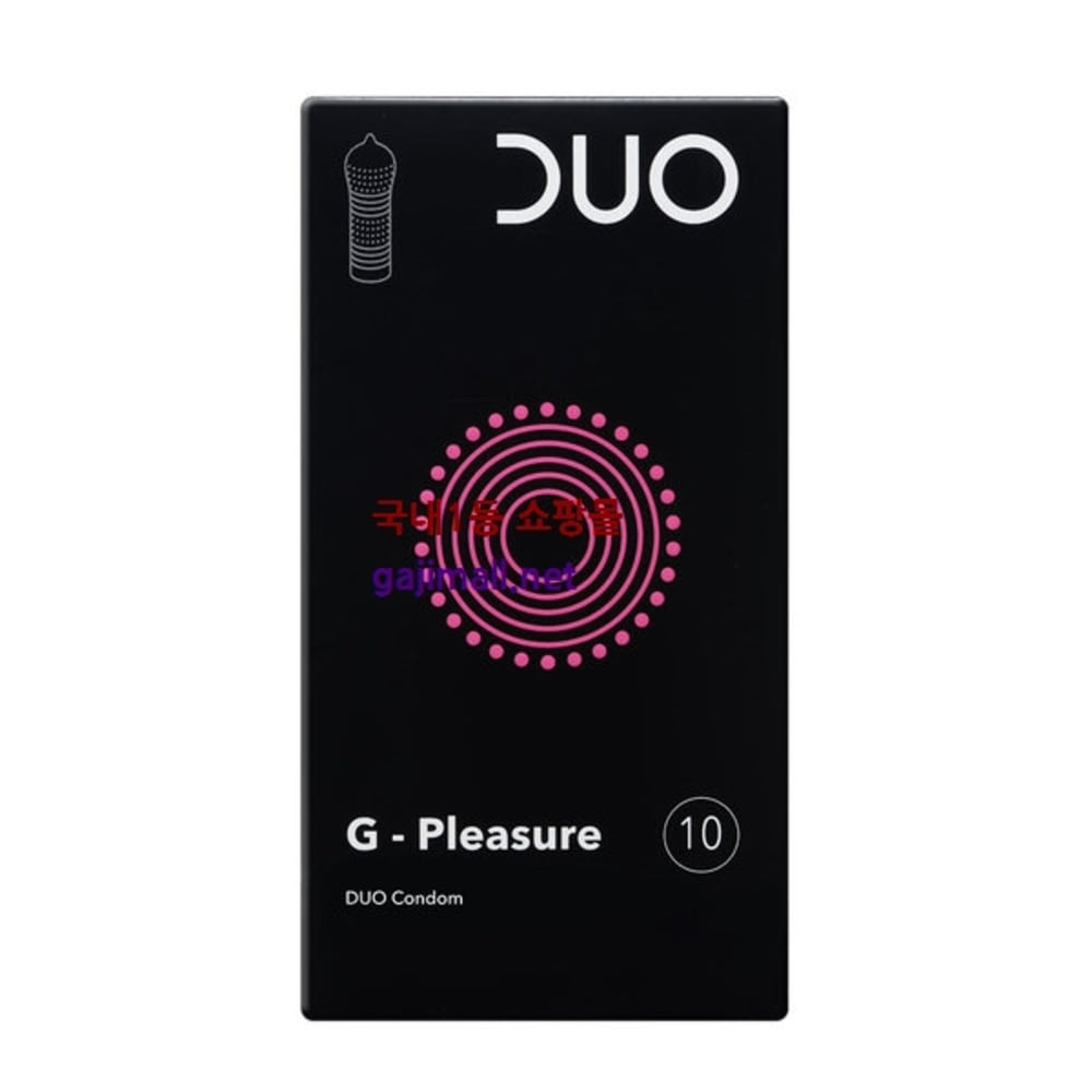 (DUO)듀오/콘돔/G-pleasure/지-풀레져/10p